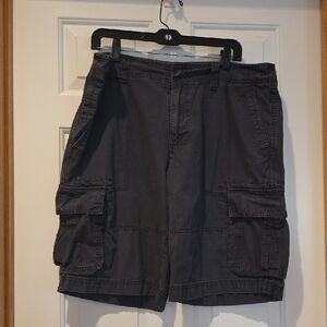 Mossimo Supply Co. Charcoal Cargo Shorts